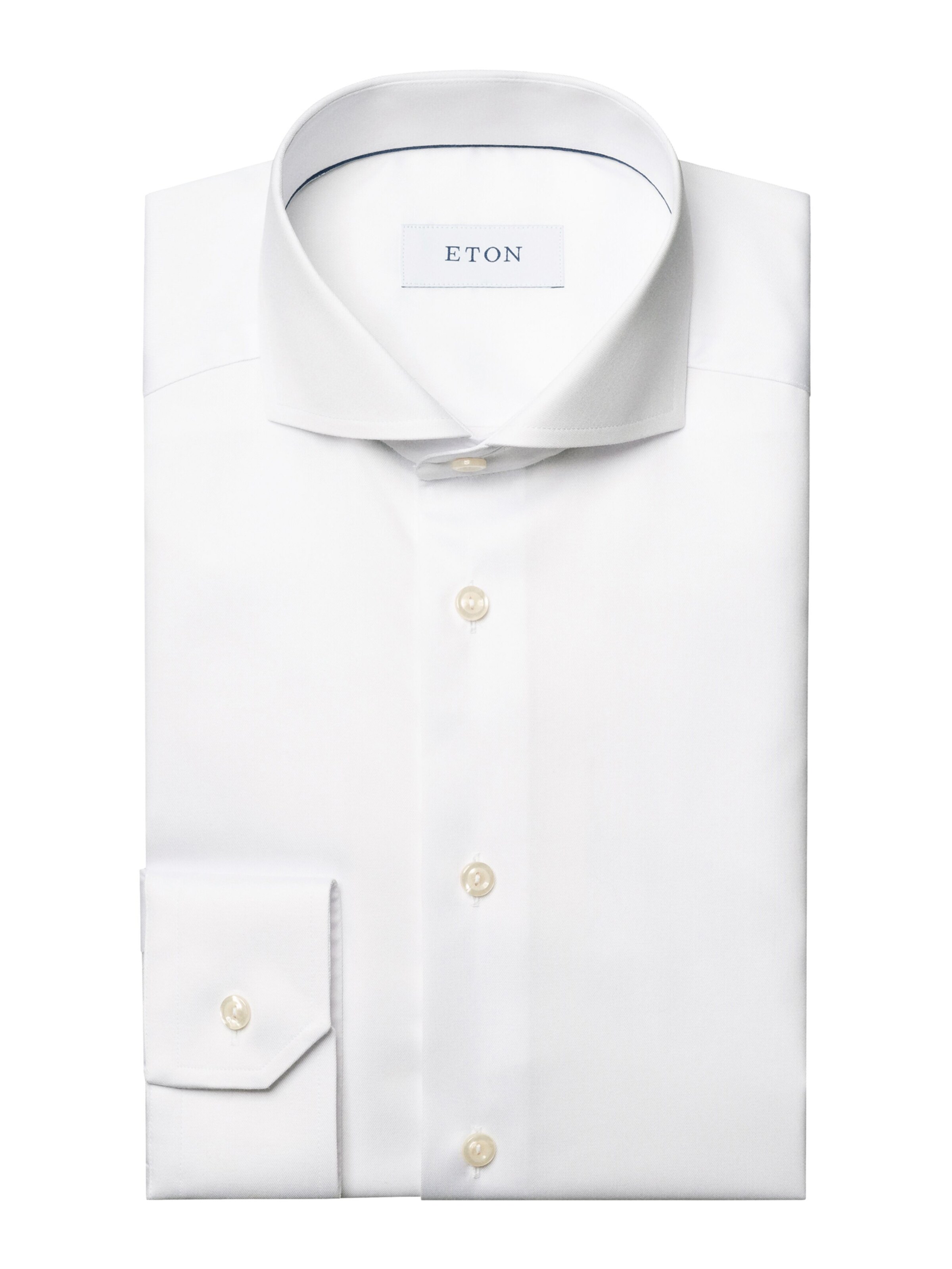 ETON - Ajuste estrecho Camisa en blanco
