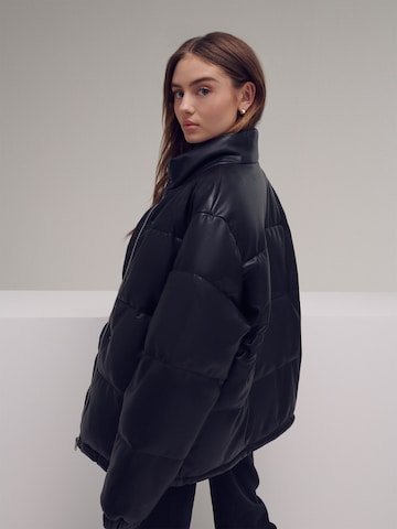 LENI KLUM x ABOUT YOU Winter Jacket 'Nelly' in Black