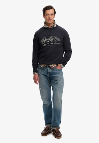 Sweat-shirt Superdry & Co en bleu