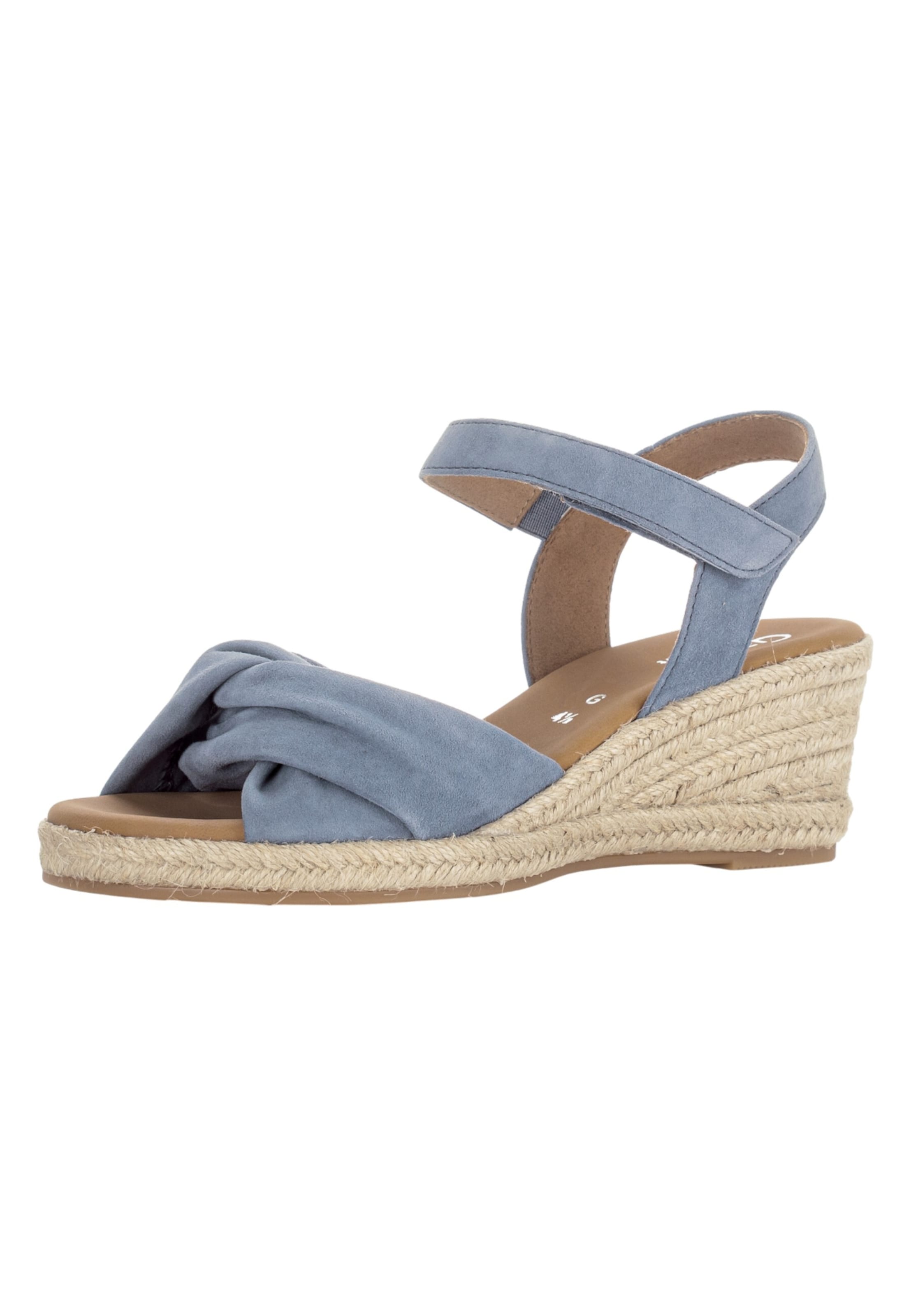 Sandalo con cinturino di GABOR in blu: frontale