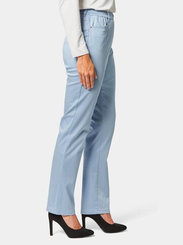 Goldner Regular Broek 'Martha' in Blauw