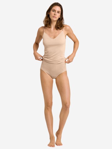 Hanro Undershirt 'Cotton Seamless' in Beige