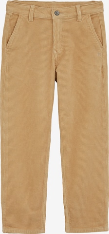 smėlio WE Fashion Laisvas Kelnės: priekis