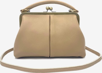 Sacs à main 'Kleine Olive – Leder Handtasche & Umhängetasche' Taschenkinder en beige : devant
