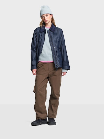 AIGLE Přechodová parka – modrá: přední strana