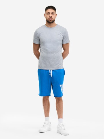 LONSDALE Loosefit Shorts 'Polbathic' in Blau: Vorderseite