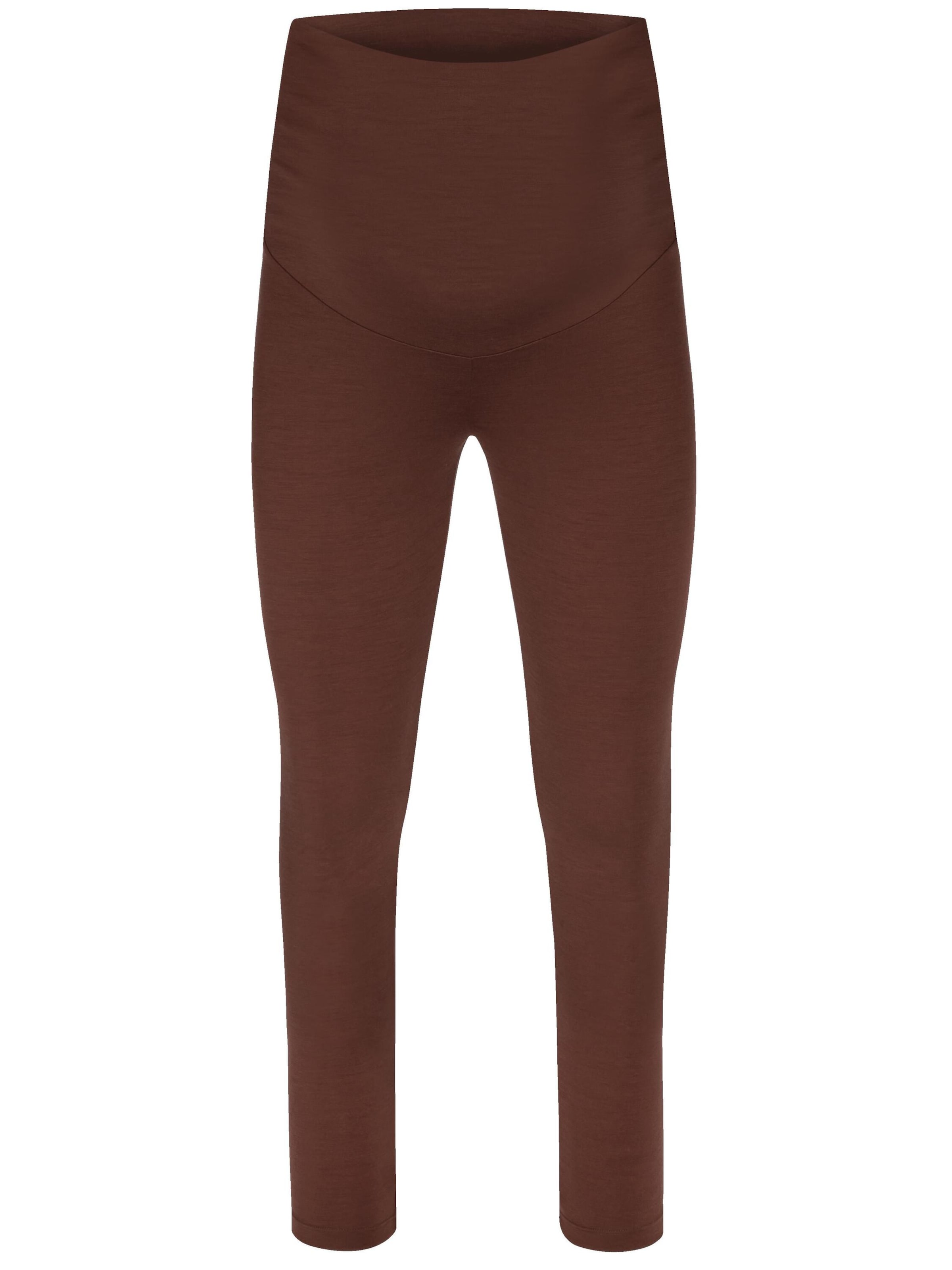 normani Skinny Leggings 'Malgas' in Bruin: voorkant