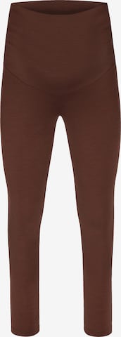 normani Skinny Leggings 'Malgas' in Brown: front
