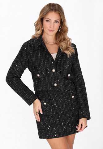 faina Blazer in Schwarz: Vorderseite