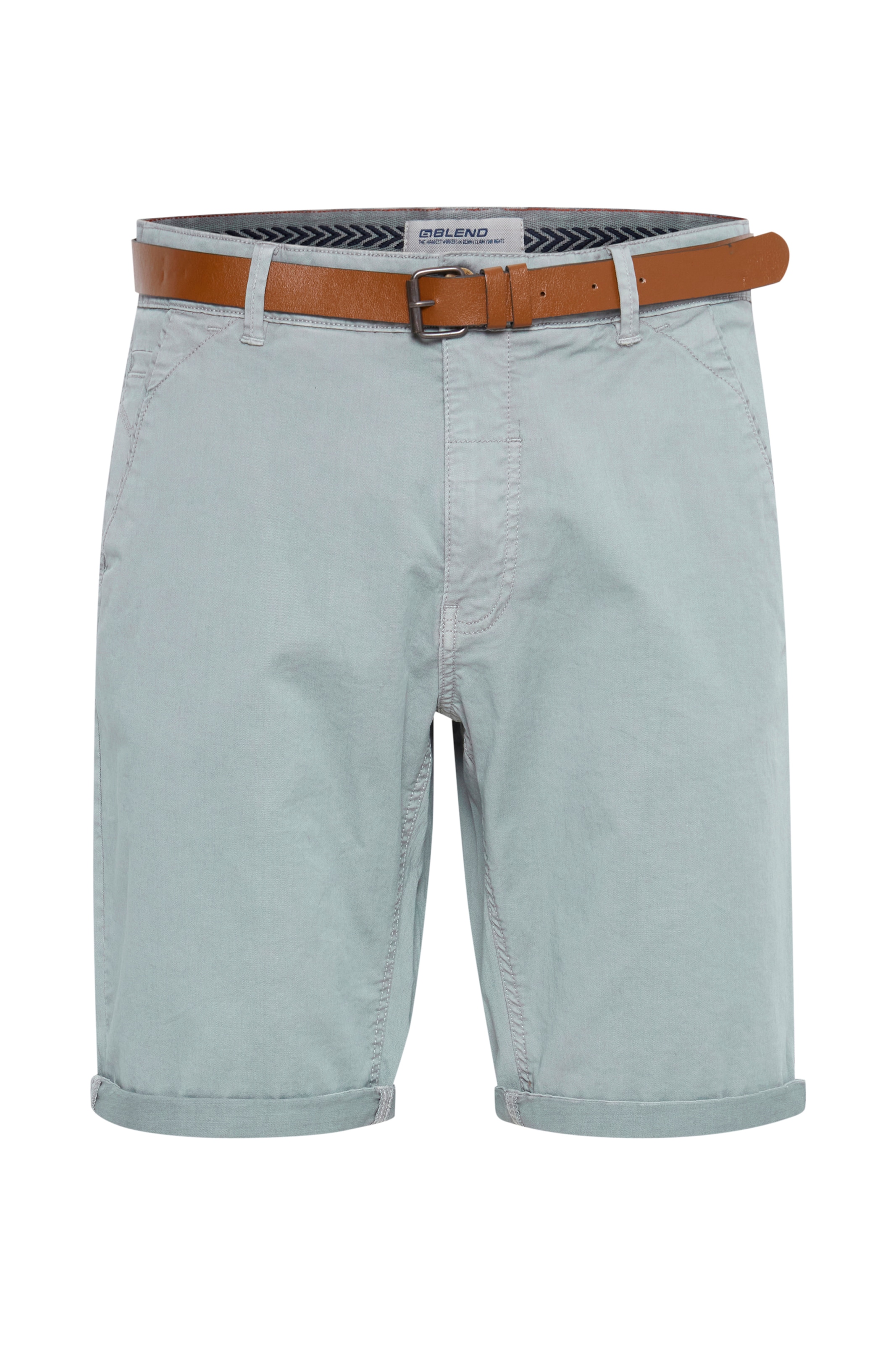 regular Pantaloni chino 'BRANE' di BLEND in grigio: frontale