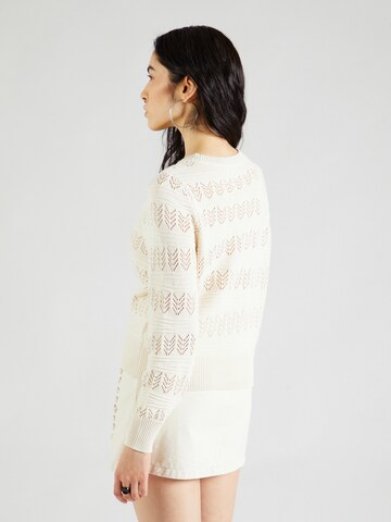 VILA Sweater 'CATTIA' in Beige