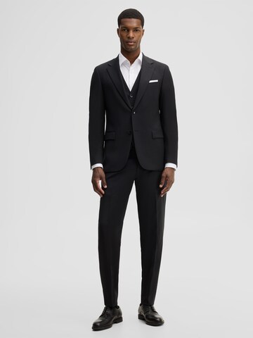 STRELLSON Slim fit Business-colbert 'Alzer5' in Zwart: voorkant