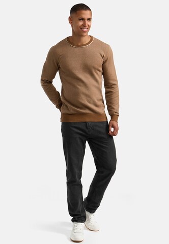 INDICODE JEANS Sweater in Brown
