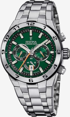 Montre à affichage analogique 'Bike' FESTINA en vert : devant