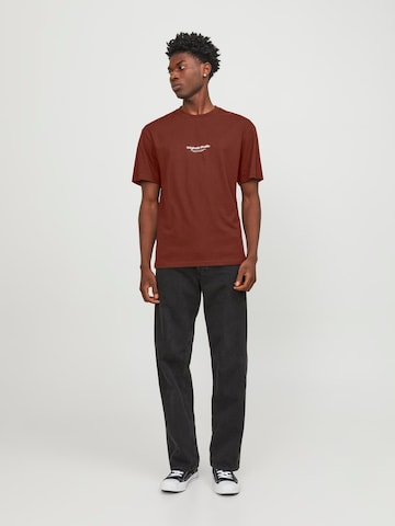 Maglietta 'JORVesterbro' di JACK & JONES in marrone