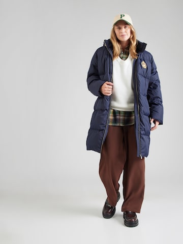 Cappotto invernale di Lauren Ralph Lauren Plus in blu