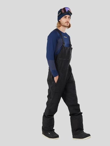 Fundango Regular Outdoor Pants 'Benton 3L Bib' in Black