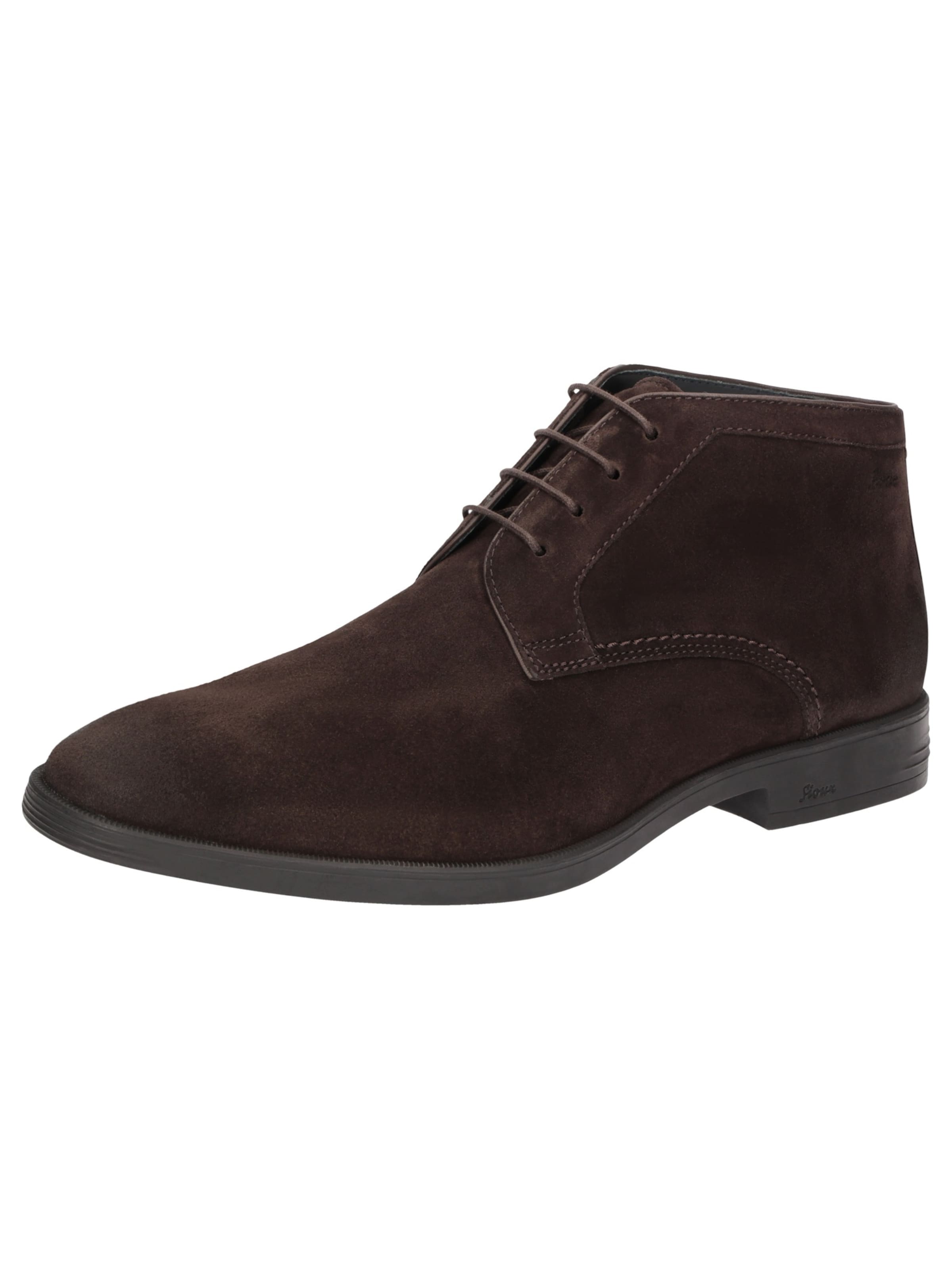 SIOUX Schnürstiefel in Braun: Vorderseite