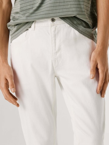 Effilé Jean 'STANLEY ' Pepe Jeans en blanc