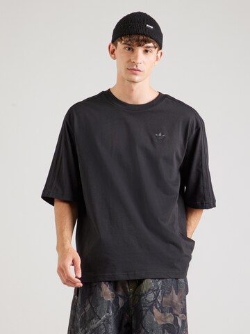 ADIDAS ORIGINALS Shirt 'Adicolor' in Black: front