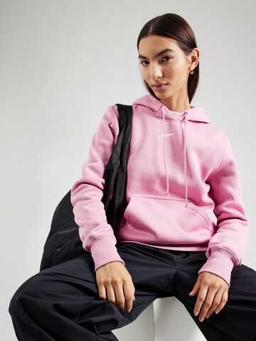 Nike Sportswear Sweatshirt 'PHNX FLC' i rosa: framsida