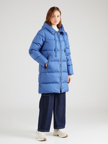 Rich & Royal Winter Coat in Blue: front