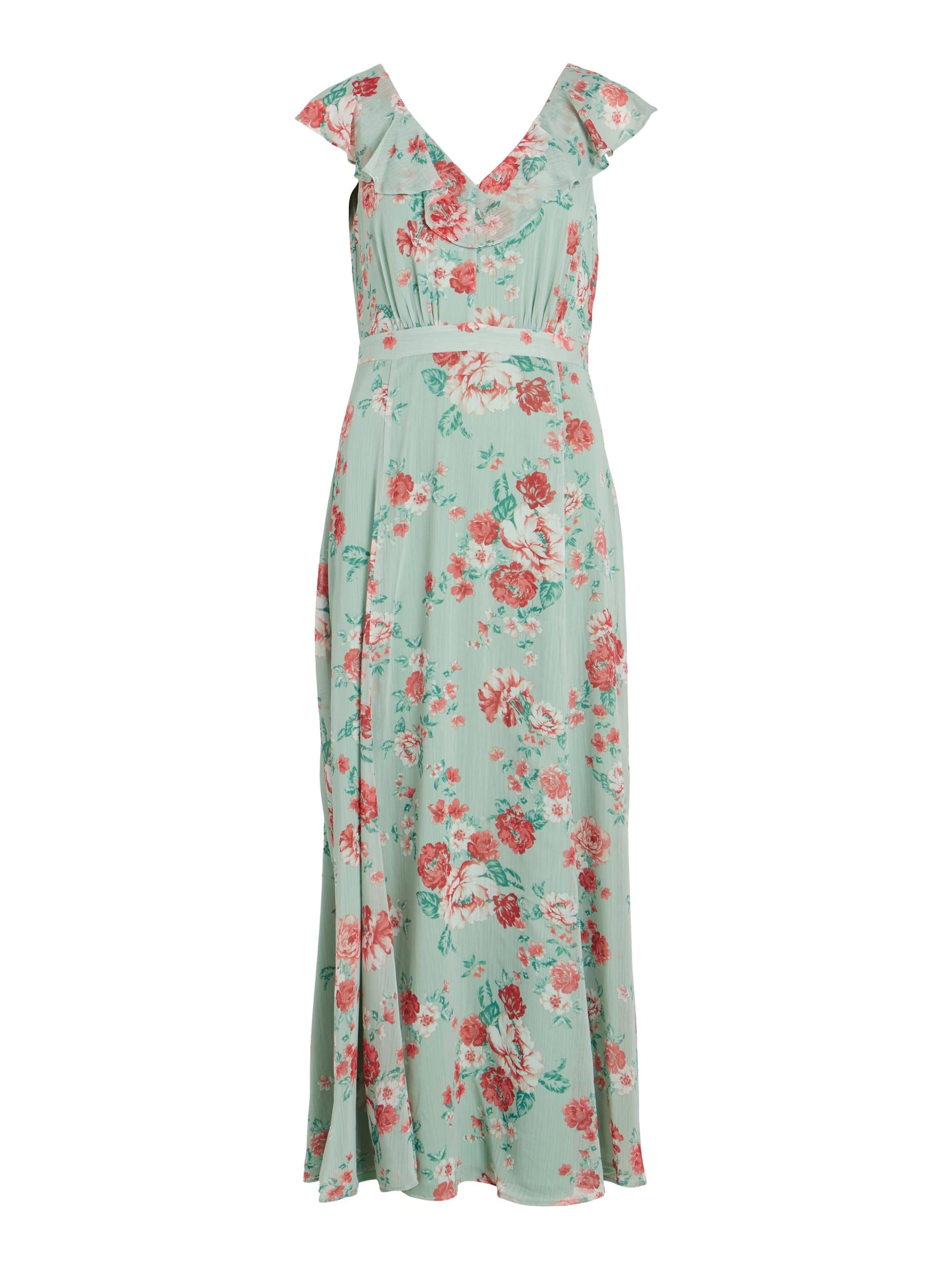 VILA - Vestido 'RILLA' en verde: frente