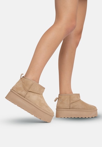 Salinyang Boots i beige