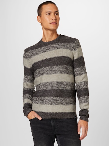 Only & Sons Sweater 'CALLEN' in Grey: front