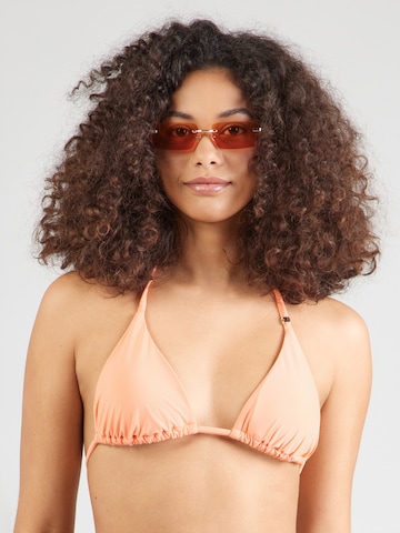 Hunkemöller Triangle Bikini Top 'Luxe' in Pink: front