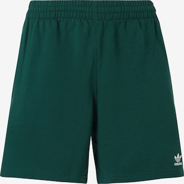 Pantalon 'ESS' ADIDAS ORIGINALS en vert : devant