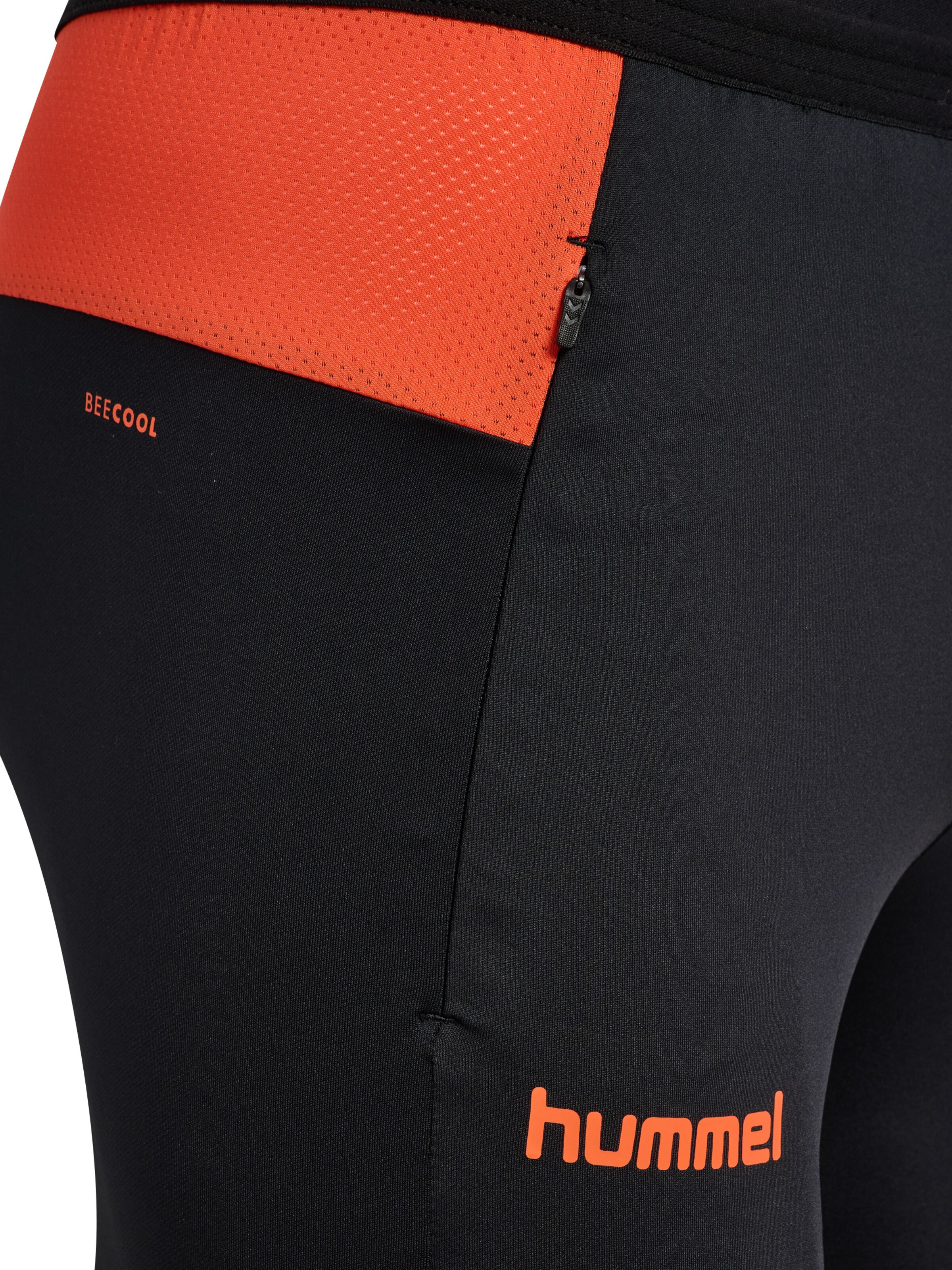 Hummel Skinny Sports trousers 'Blaze Pro' in Orange