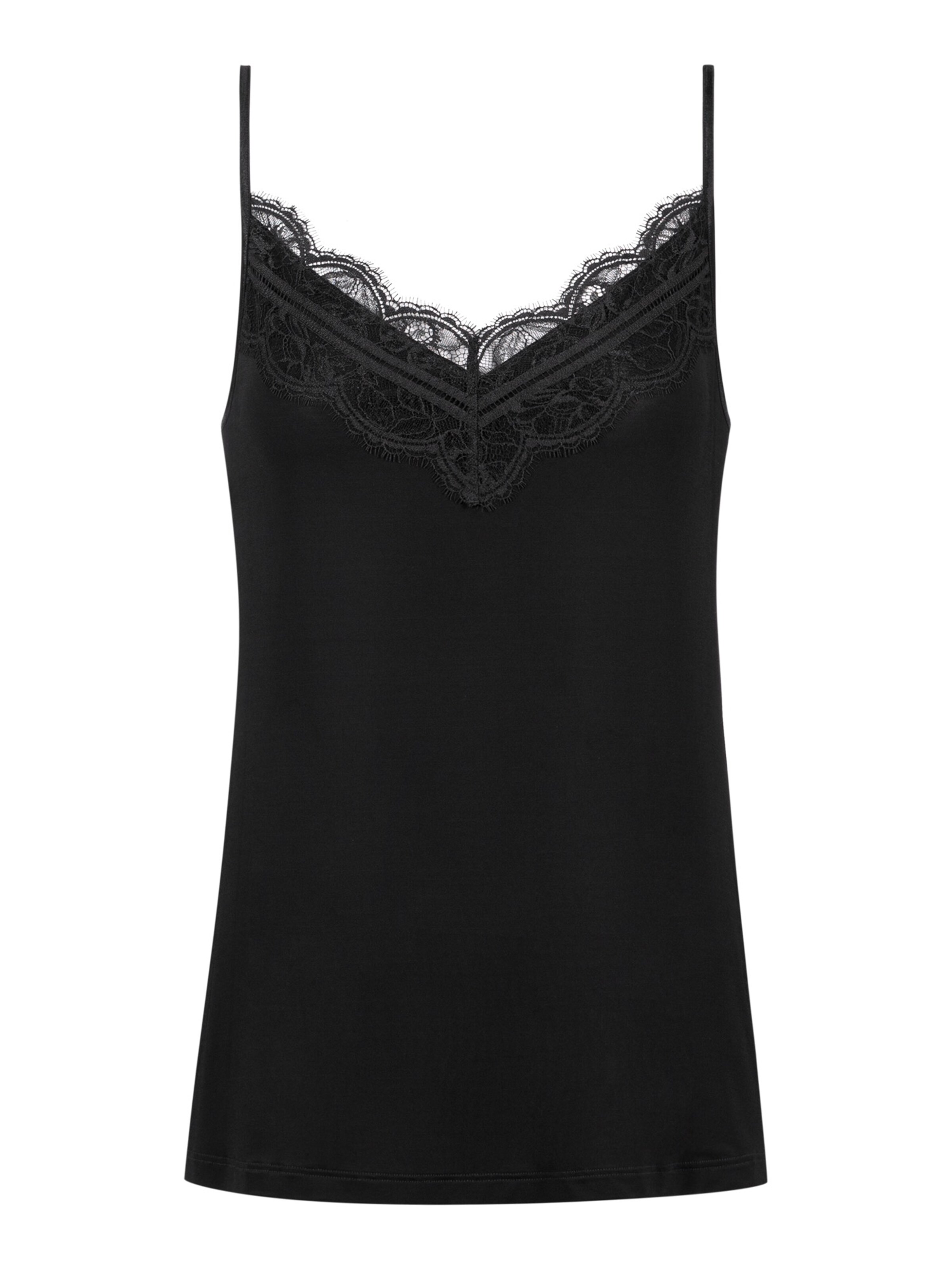 Mey Undershirt 'Grace' in Black: front