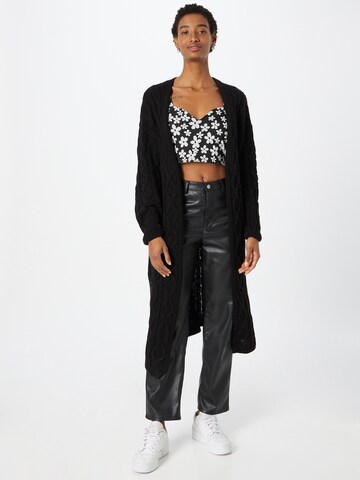 In The Style Knit Cardigan 'JOSSA' in Black: front