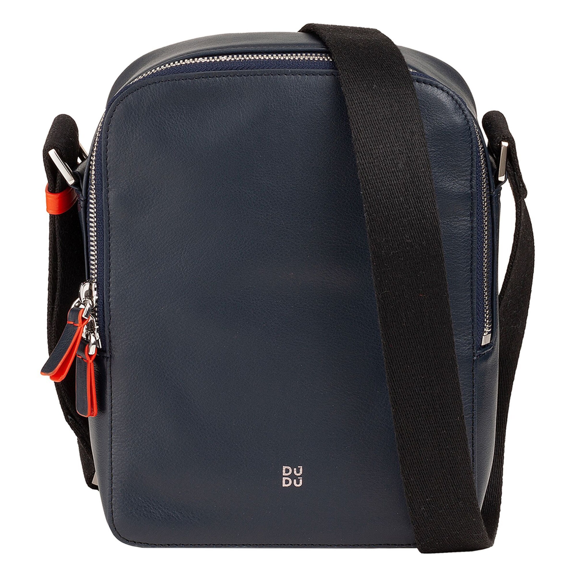DuDu Umhängetasche in Blau: Vorderseite