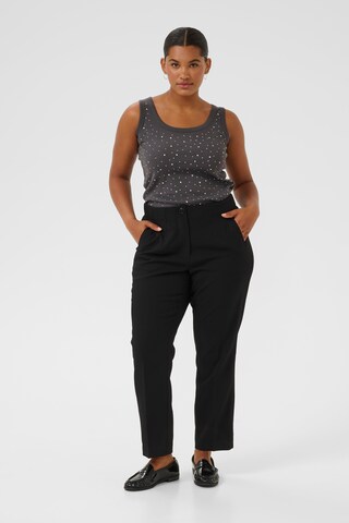 Regular Pantalon 'Celia' KAFFE CURVE en noir