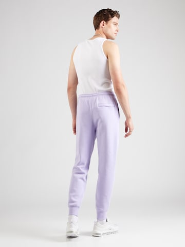 Nike Sportswear Конический (Tapered) Штаны 'CLUB' в Лиловый