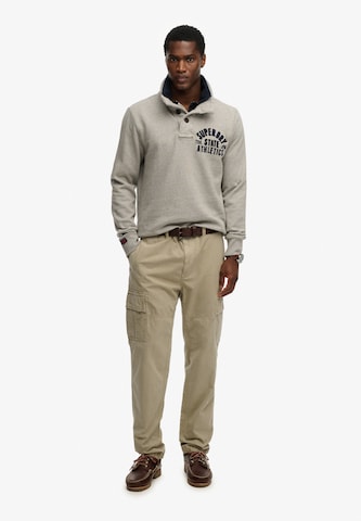 Superdry & Co Regular Pants in Brown: front