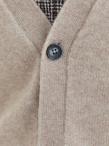 JACK & JONES Cardigan 'Ollie' i grå