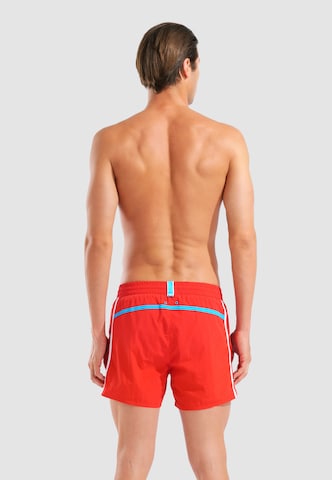 ARENA Badshorts 'Tapes Beach X-Shorts' i röd