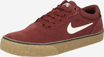 Nike SB Sneakers 'Chron 2' in Red: front