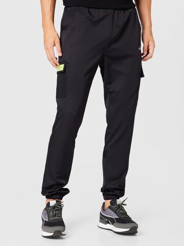 ELLESSE Regular Workout Pants 'Halios' in Black: front