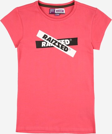 Raizzed T-shirt 'Honolulu' i rosa: framsida