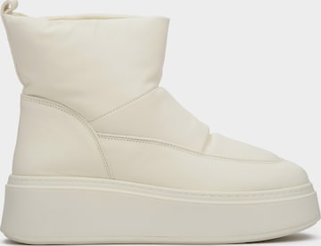 Estro Snowboots '218-1' i beige: forside