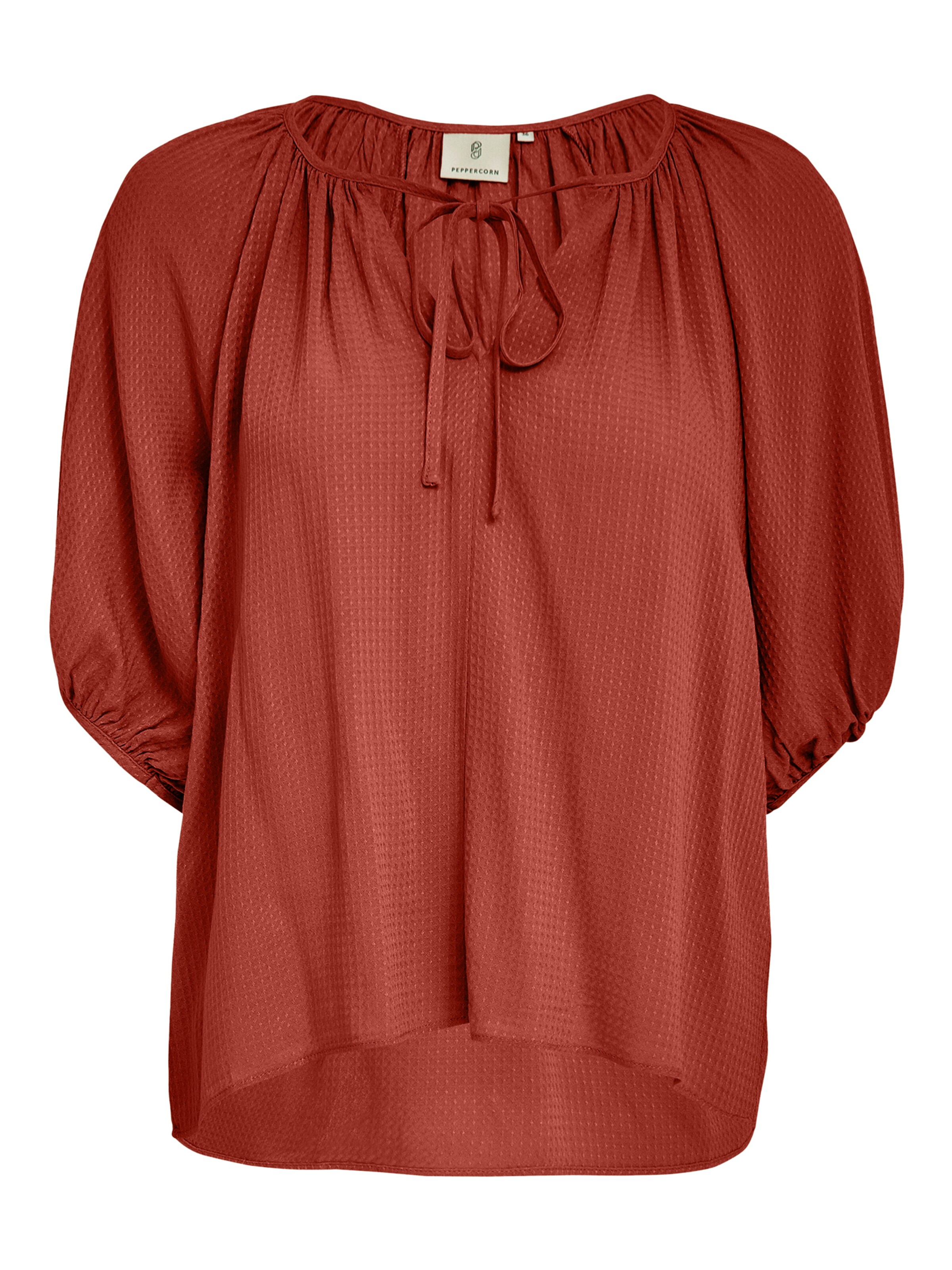Peppercorn - Blusa 'Babro' en rojo: frente