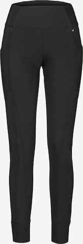 STEHMANN Slim fit Pants in Black: front