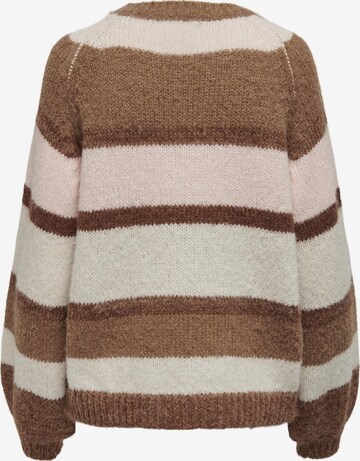 ONLY Sweater 'ELENA' in Brown