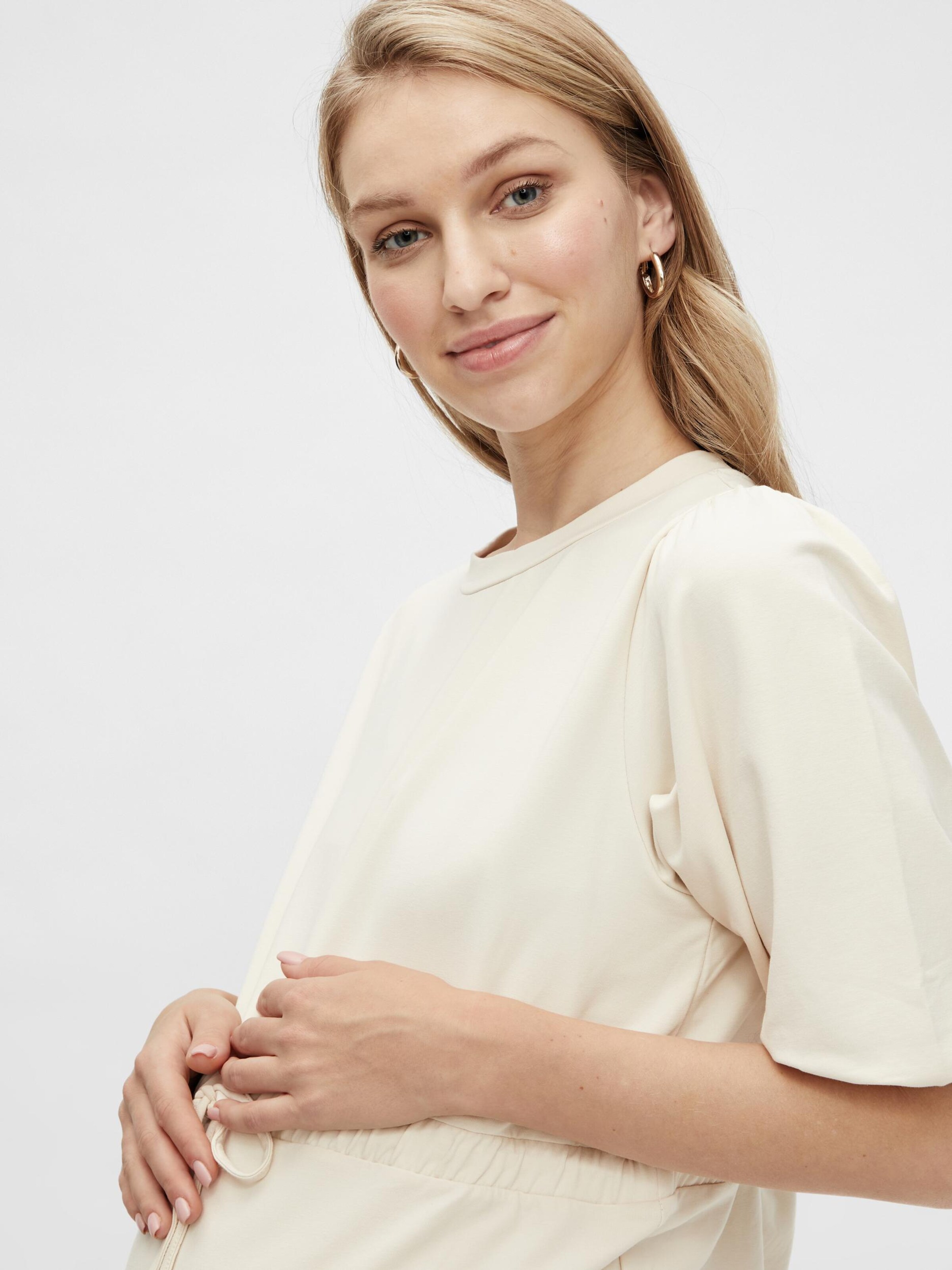 Frauen Kleider MAMALICIOUS Kleid 'Zalva' in Hellbeige - XR39427 Frauen Kleider MAMALICIOUS Kleid 'Zalva' in Hellbeige - XR39427