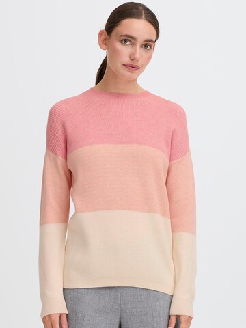 Pull-over ' OXIMANNY LS ' Oxmo en blanc