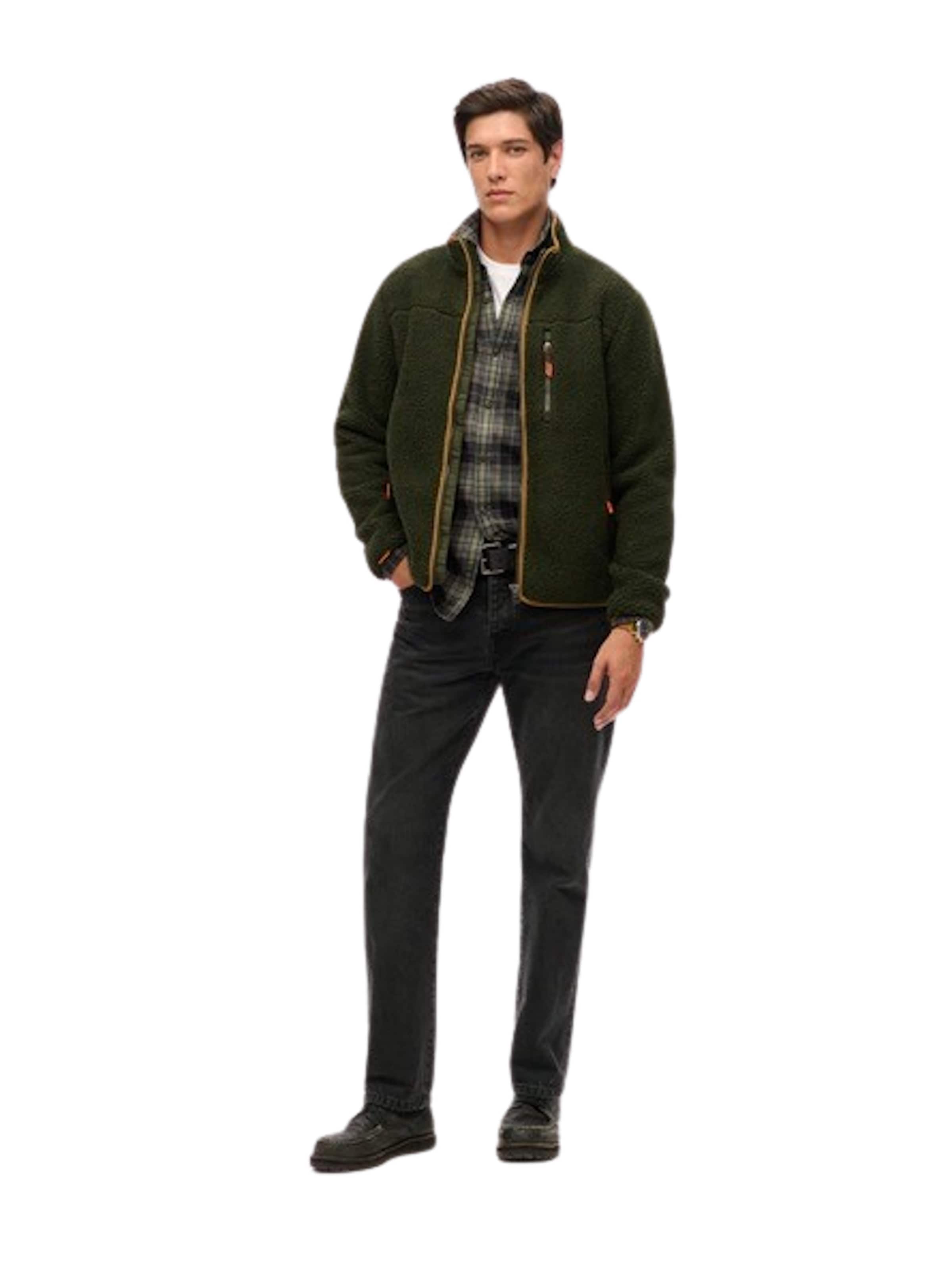 Superdry Поларено яке в зелено